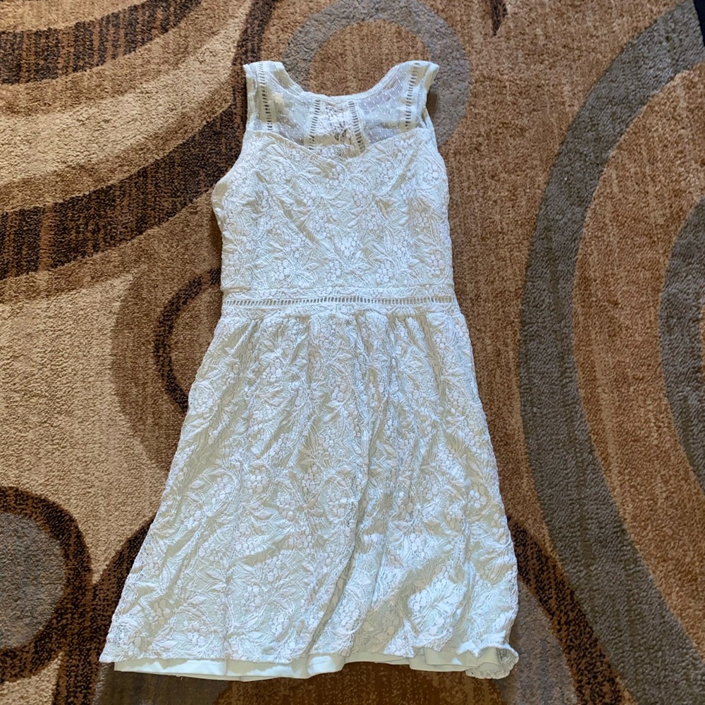 Maurices Mint Green Lace Dress